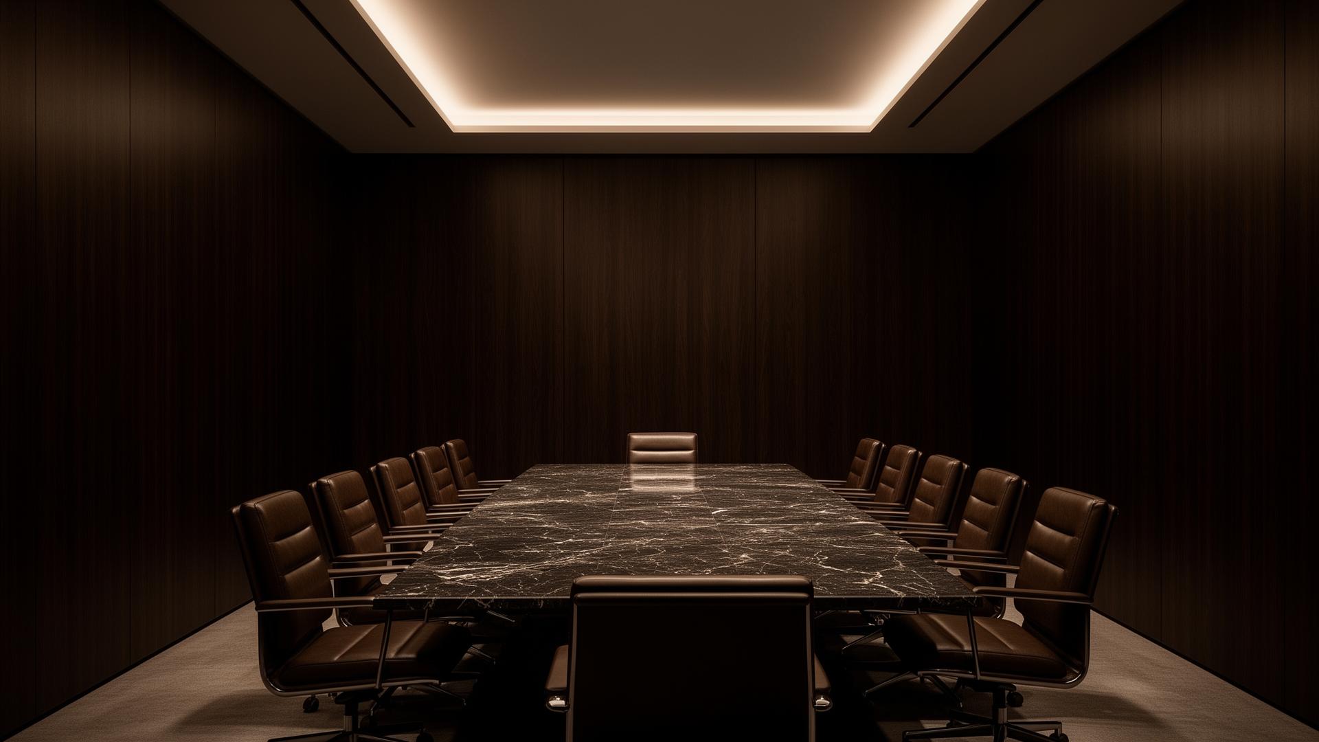 Executive boardroom